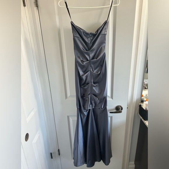 Evening Strapless Dress - Picture 3 of 4